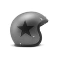 DMD Retro Star Open Motorcycle Helmet Grey / XS (54cm)  - Customhoj