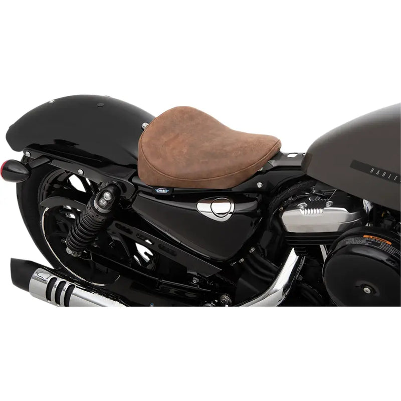 Drag Specialties Bobber Solo Seat for Harley 10-22 XL Sportster / Brown  - Customhoj