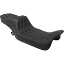 Drag Specialties Predator III 2-Up Extended Reach Seat for Harley  - Customhoj