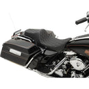 Drag Specialties Predator III Seat for Harley 97-07 Touring / Diamond Black / Silver  - Customhoj