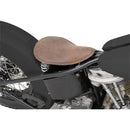 Drag Specialties Small Low Profile Spring Motorcycle Solo Seat Brown / Distressed  - Customhoj