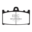 EBC Double-H Sintered Front Brake Pads for Kawasaki GPZ 900 R A7 90-96
