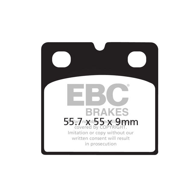 EBC Double-H Sintered Front Brake Pads for Triumph T140 Bonneville L.F. Harris Production Bike 85-88