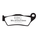 EBC Organic Rear Brake Pads for Ducati 1200 Multistada DVT 15-17