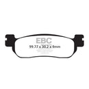 EBC Organic Rear Brake Pads for Yamaha YZF-R1 02-03