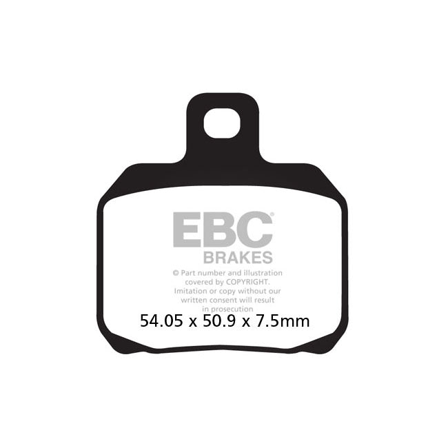 EBC V-Pad Semi Sintered Rear Brake Pads for MV Agusta 675 Brutale 12-17