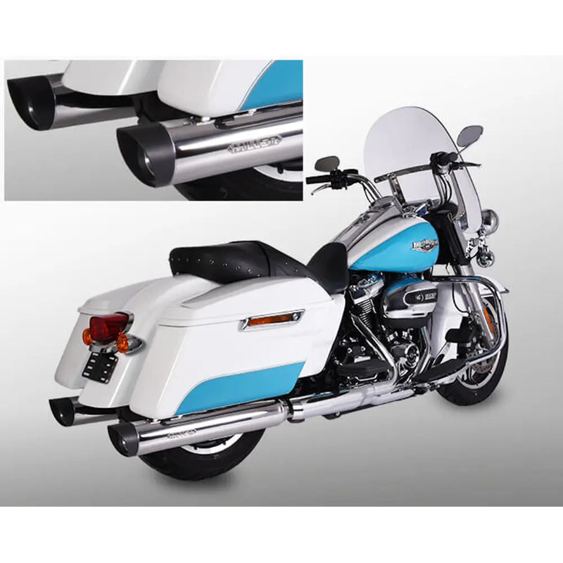 Miller Arlington Euro 4 Slip-On äänenvaimentimet Harleylle