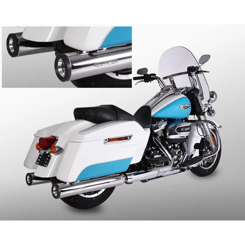 Miller Arlington Euro 4 Slip-On äänenvaimentimet Harleylle