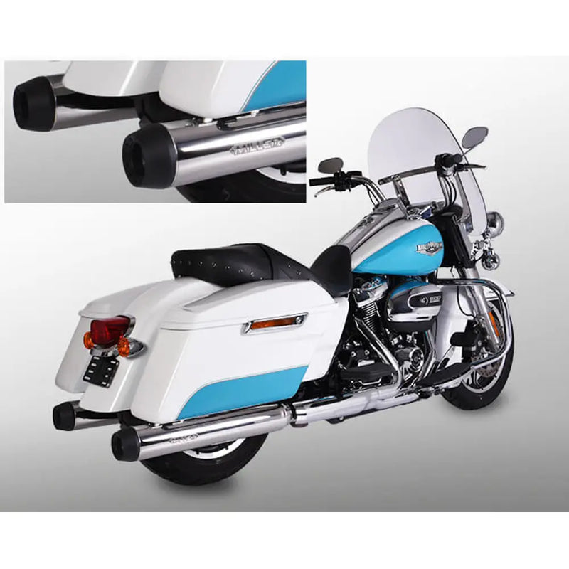 Miller Arlington Euro 4 Slip-On äänenvaimentimet Harleylle