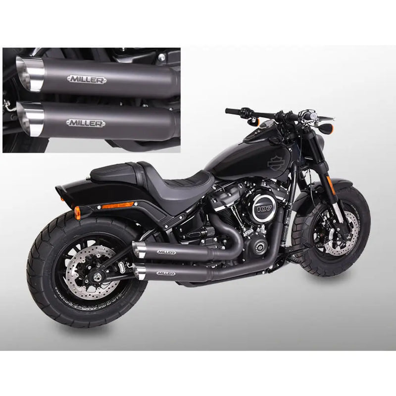 Miller Bronco Euro 4 -pakoputkistojärjestelmä Harleylle
