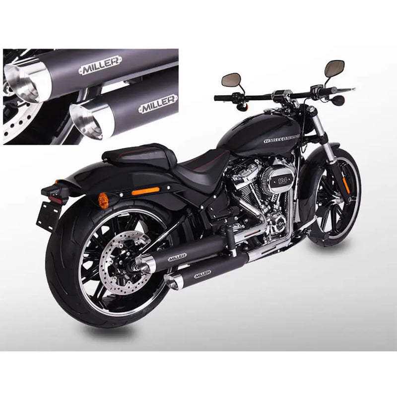Miller Destiny Euro 5 Slip-On äänenvaimentimet Harleylle