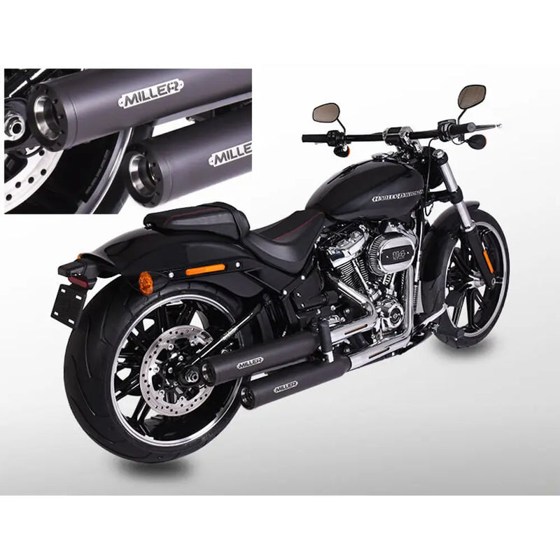 Miller Destiny Euro 5 Slip-On äänenvaimentimet Harleylle