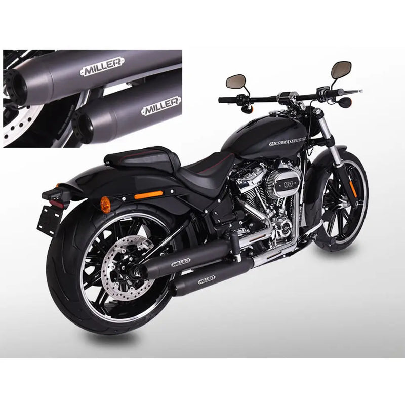 Miller Destiny Euro 5 Slip-On äänenvaimentimet Harleylle