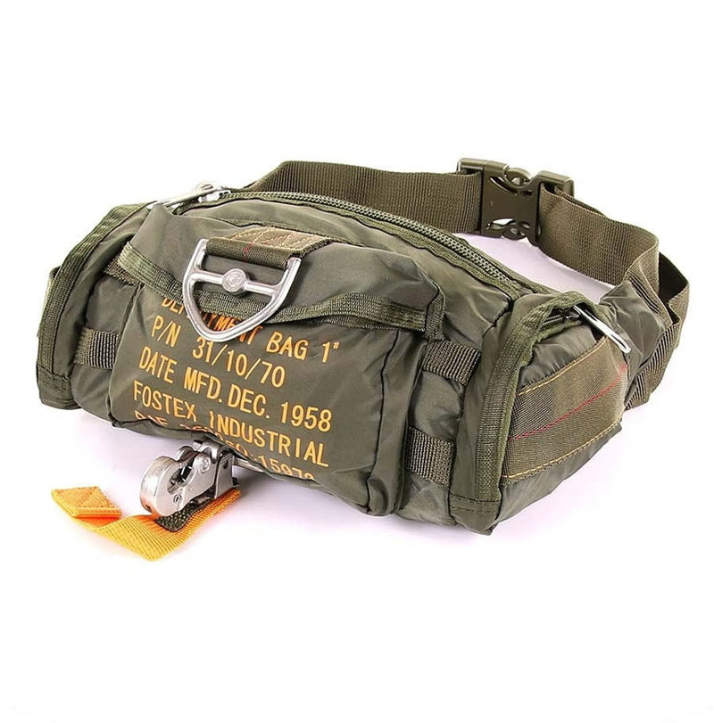 Fostex Army Parachute Hip Bag Green