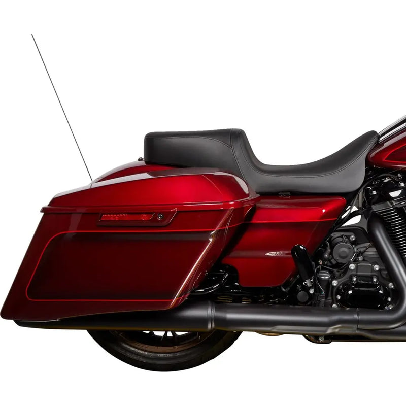 Drag Specialties Performance Predator 2-Up -istuin Harley-moottoripyörään