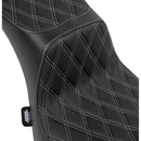 Drag Specialties Performance Predator 2-Up -istuin Harley-moottoripyörään