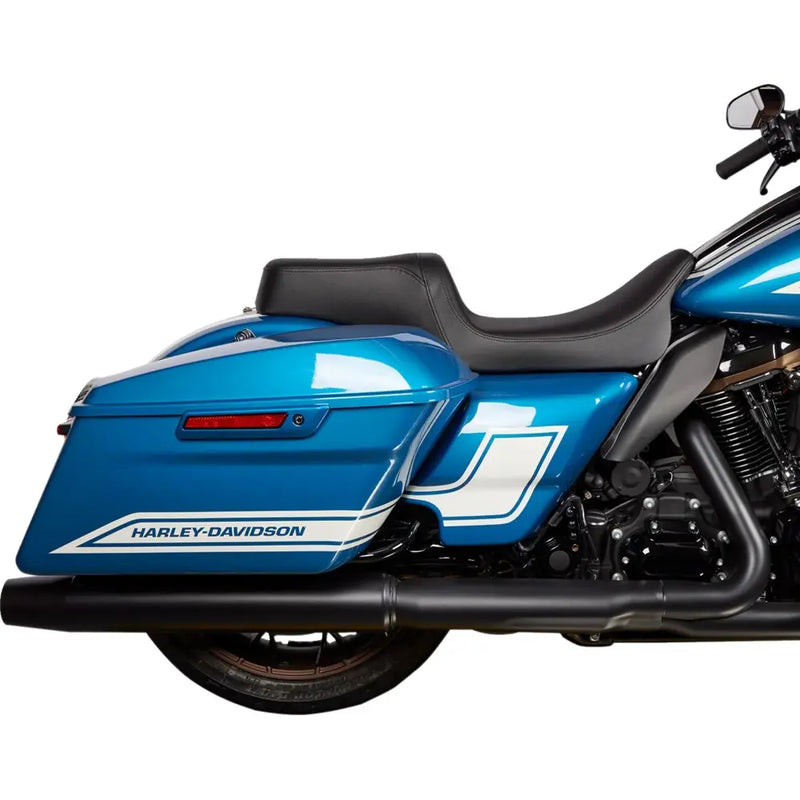 Drag Specialties Performance Predator 1-Up -istuin Harleyyn 