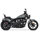 Freedom Performance Radical Radius Exhaust for Indian 22-25 Chief / Black / Slash Cut Sculpted Black  - Customhoj