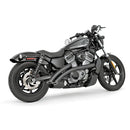 Freedom Performance Radical Radius Slash Cut Exhaust for Harley 22-25 Nightster RH975 / S / Black / Sculpted Black  - Customhoj