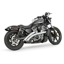 Freedom Performance Radical Radius Slash Cut Exhaust for Harley 22-25 Nightster RH975 / S / Chrome / Chrome  - Customhoj