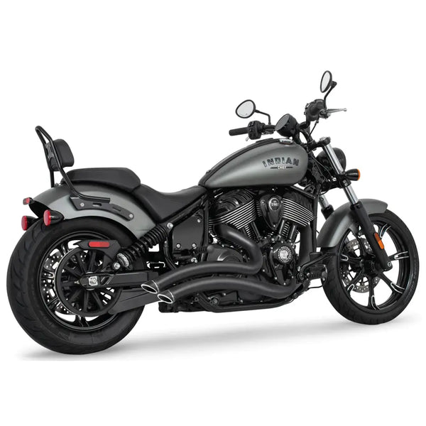 Freedom Performance Sharp Curve Radius Exhaust for Indian 22-25 Chief / Black  - Customhoj