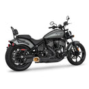 Freedom Performance Shorty Combat 2-into-1 Exhaust for Indian 22-25 Chief / Black / Sculpted Gold  - Customhoj