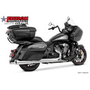 Freedom Performance Two Step 4.5" Slip-On Mufflers for Indian 14-24 Chieftain / Chrome / Straight Cut  - Customhoj