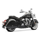 Freedom Performance Union 2-into-1 Exhaust for Indian 14-21 Chief / Black / Slash Cut Chrome  - Customhoj