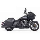 Freedom Performance Union 2-into-1 Exhaust for Indian 20-25 Challenger / Pursuit / Black / Straight Cut Black  - Customhoj