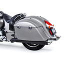 Freedom Performance Union Ghost Muffler for Indian 14-21 Chieftain / Black / Slash Cut Chrome  - Customhoj