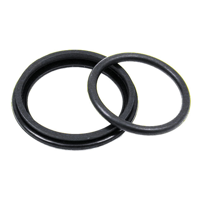 Front Brake Caliper Seal Kit for Harley 1973 XL Sportster (1 kit for 1 piston) (Replaces OEM: 44127-72A & 44133-72)