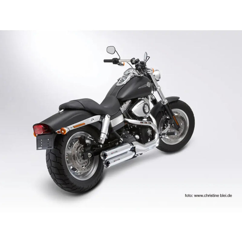 Miller Utah Euro 3/4 Slip-On äänenvaimentimet Harleylle
