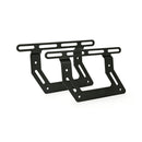 Highway Hawk Universal Motorcycle Saddlebag Support Kit Black  - Customhoj