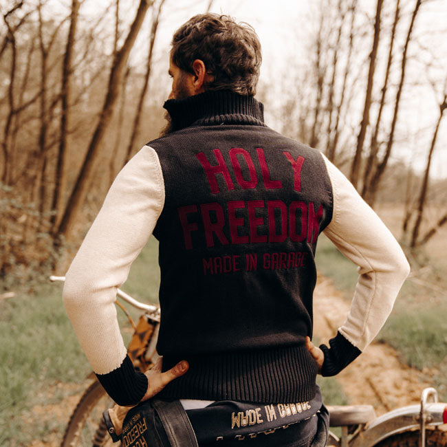 Holy Freedom Dirtrack Sweatshirt  - Customhoj