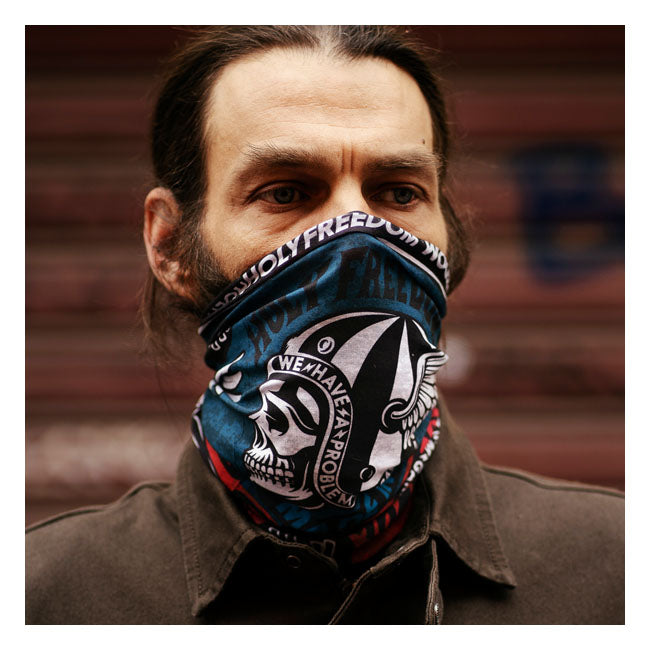 Holy Freedom Poker Skull Primaloft Tunnel  - Customhoj