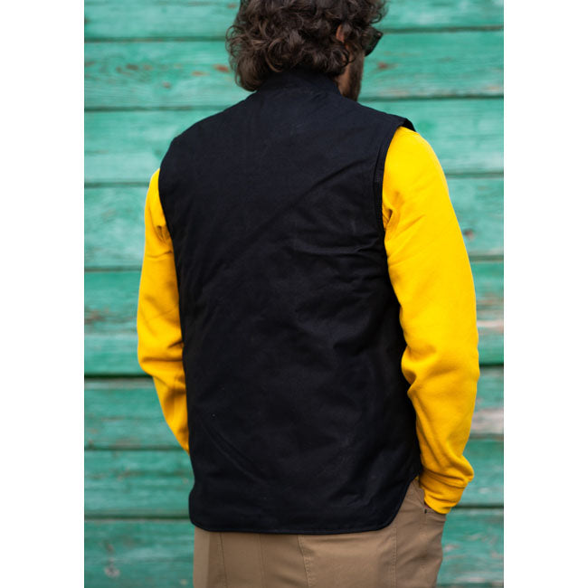 Holy Freedom Worker Vest Black  - Customhoj