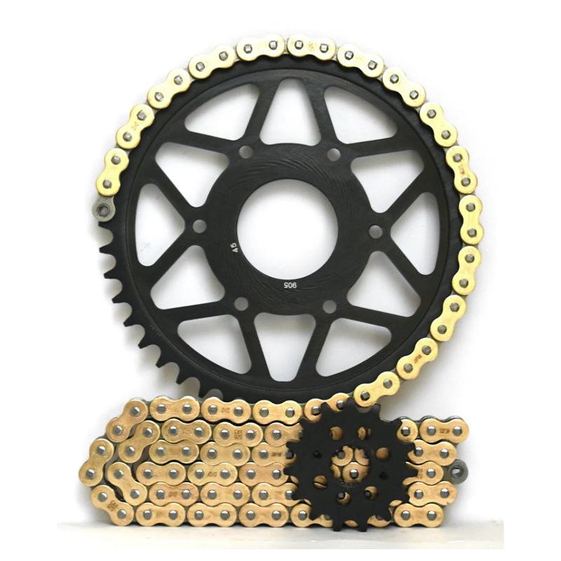 JT Tsubaki Chain & Sprocket Kit Aprilia 1000 RSV Mille 99-03 JT Tsubaki Alpha XRG Chain and Sprocket Kit for Aprilia Customhoj