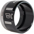 Khrome Werks 4.5" Muffler End Caps Black / Klassic (for left side muffler)  - Customhoj