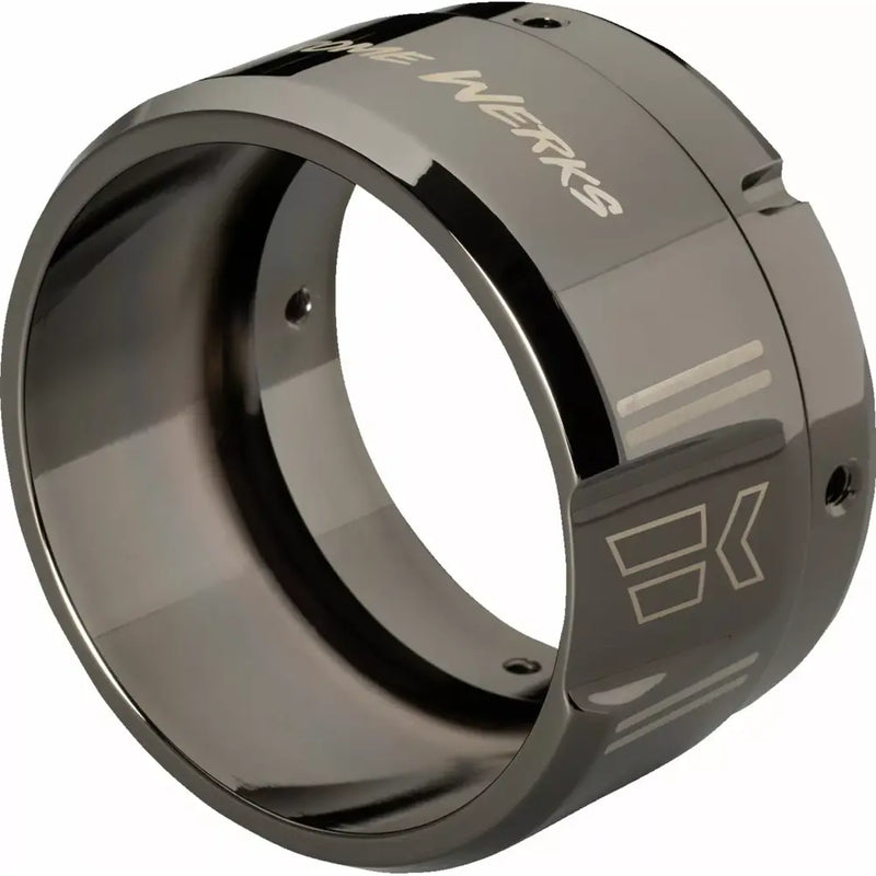 Khrome Werks 4.5" Muffler End Caps Eclipse / Klassic (for left side muffler)  - Customhoj