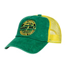 King Kerosin Garage Built Cap Green/Yellow  - Customhoj
