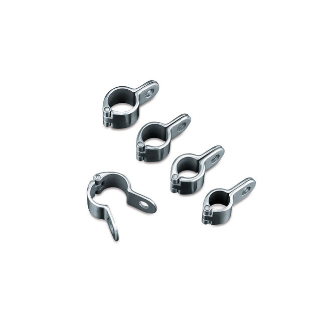 Kuryakyn Footpegs Brackets 1.35" Engine Guards or Tubing Kuryakyn Magnum Quick Clamp Universal Customhoj