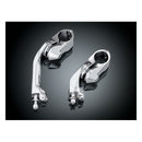 Kuryakyn Highway Pegs Short Arm / Mounts only / Chrome Kuryakyn Tour Tech Cruise Highway Pegs Universal Customhoj