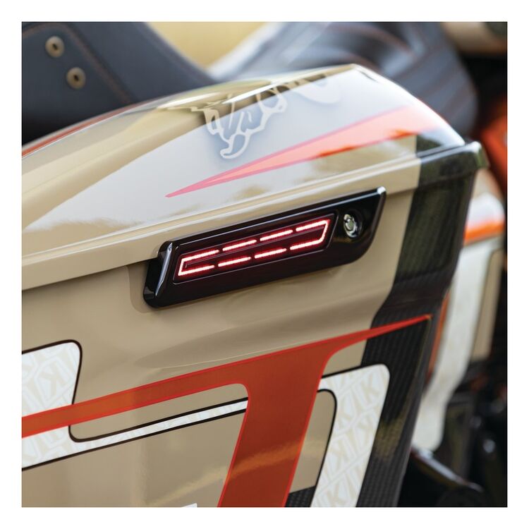 Kuryakyn Satulalaukun salpa LED-valot Harley-moottoripyörille