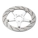 Kustom Tech Stainless Front Brake Disc for Harley 84-99 Big Twin (11.5") / Front Right / Polished
