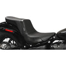 Le Pera Daytona 2-Up Seat for Harley 18-25 Softail Heritage / Deluxe / Basketweave Black  - Customhoj