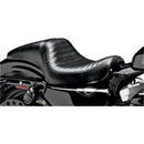 Le Pera Daytona Sport Solo Seat for Harley 04-22 XL Sportster (excl. 07-09 XL Sportster) / Pleated Black  - Customhoj