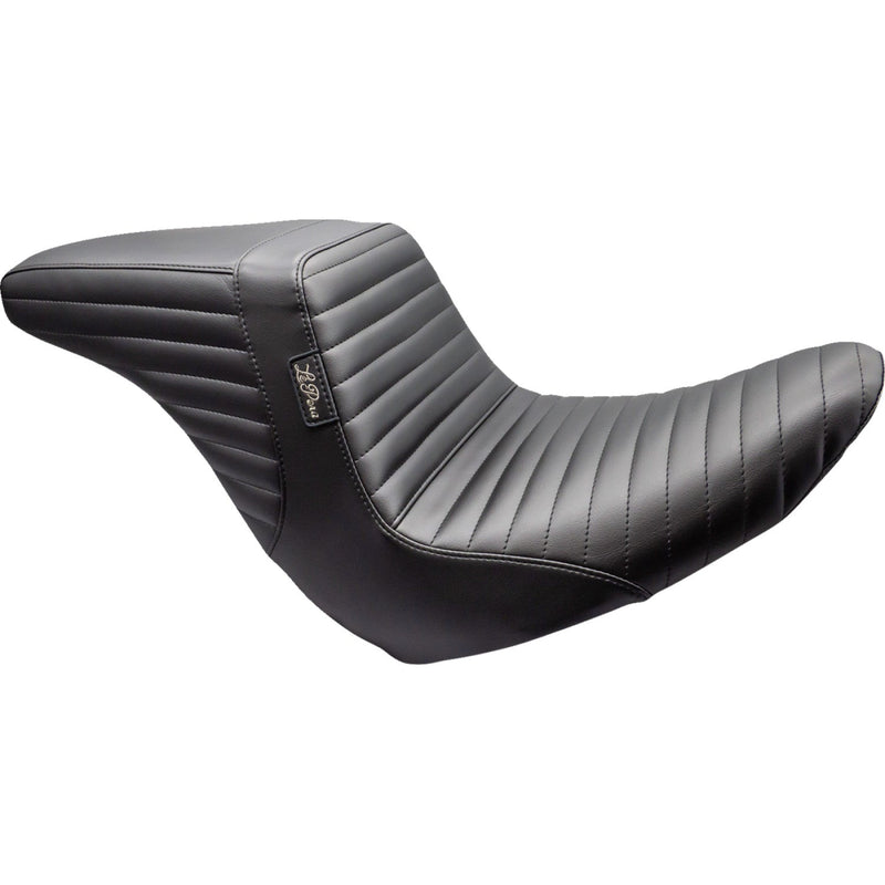 Le Pera KickFlip Up Front Seat for Harley 18-25 Softail Sport Glide & Low Rider / S / ST / Pleated Black  - Customhoj