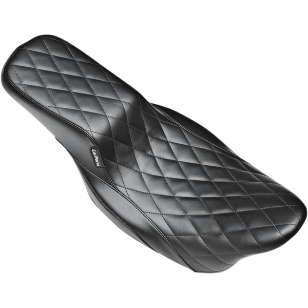 Le Pera Nomad II Seat for Harley 08-25 Touring (excl. 23-25 CVO; 24-25 Road Glide / Street Glide) / Diamond Black  - Customhoj
