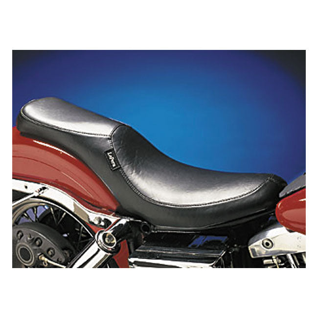 Le Pera Silhouette 2-Up Seat for Harley 64-84 Big Twin (excl. Softail) / Black  - Customhoj