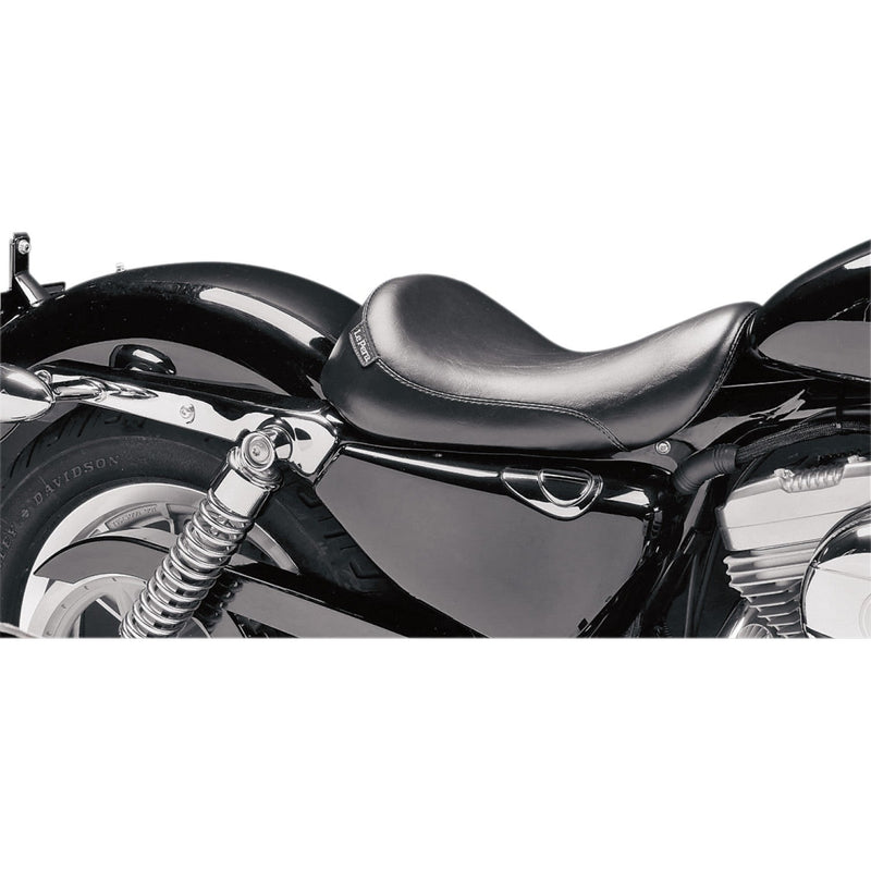 Le Pera Silhouette Solo Seat for Harley 04-22 XL Sportster with 12.5 liter tank (excl. 07-09 XL Sportster) / Black  - Customhoj